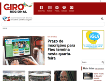 Tablet Screenshot of giroregional.com.br